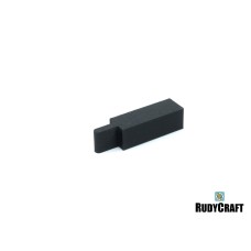 Invoerblokje 3,5mm zwart Invoerblokje 3,5mm zwart